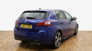 2017 Peugeot 308 2.0 Bluehdi Gt Hatchback 5dr Diesel Eat Euro 6 (s/s) (180 Ps) in Blue — image 6