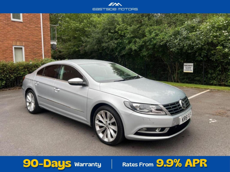 2016 Volkswagen Cc 2.0 Tdi Bluemotion Tech Gt DSG Euro 6 (s/s) 4dr in Silver — image 1
