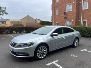 2016 Volkswagen Cc 2.0 Tdi Bluemotion Tech Gt DSG Euro 6 (s/s) 4dr in Silver — image 3
