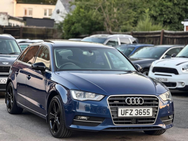 2014 Audi A3 1.8 Tfsi Sport Sportback S Tronic Quattro Euro 6 (s/s) 5dr in Blue — image 1