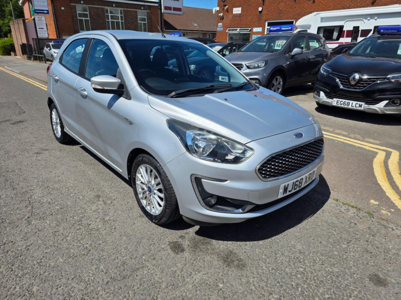 2018 Ford Ka+ 1.2 Ti-Vct Zetec Euro 6 (s/s) 5dr in Silver — image 1