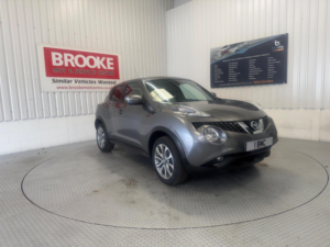 2018 Nissan Juke 1.2 Dig-T Tekna Euro 6 (s/s) 5dr in Grey — image 1