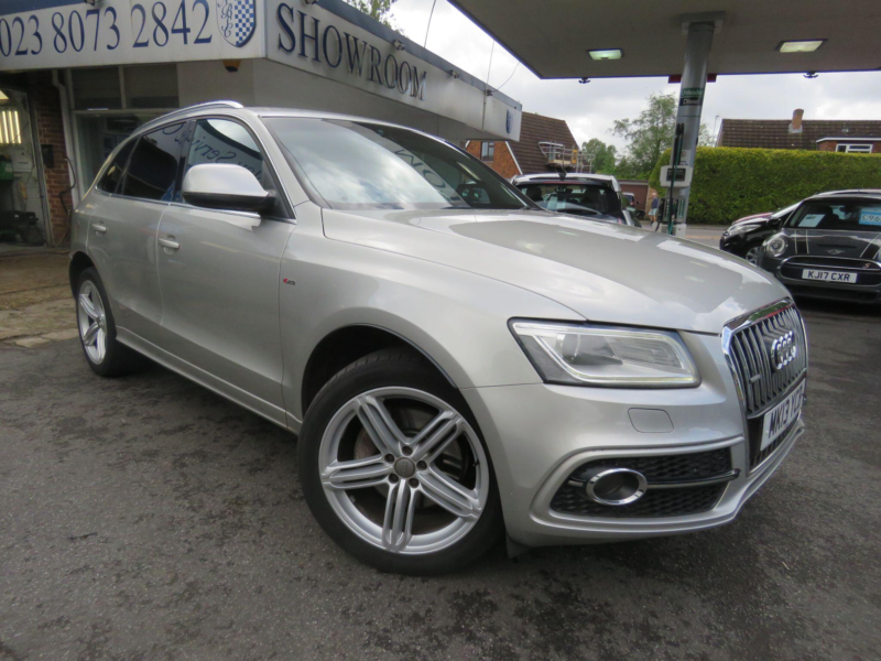 2013 Audi Q5 3.0 Tdi V6 S Line Plus S Tronic Quattro Euro 5 (s/s) 5dr in Silver — image 1