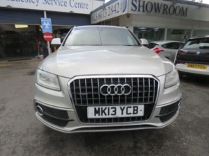 2013 Audi Q5 3.0 Tdi V6 S Line Plus S Tronic Quattro Euro 5 (s/s) 5dr in Silver — image 5