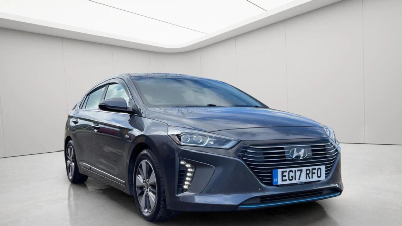2017 Hyundai Ioniq 1.6 H-Gdi 8.9kwh Premium Se Dct Euro 6 (s/s) 5dr in Grey — image 1