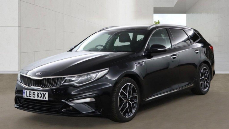 2019 Kia Optima 1.6 Crdi 3 Sportswagon Dct Euro 6 (s/s) 5dr in Black — image 1