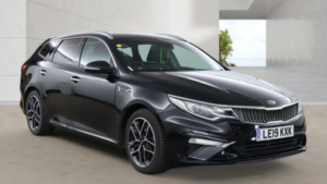 2019 Kia Optima 1.6 Crdi 3 Sportswagon Dct Euro 6 (s/s) 5dr in Black — image 2
