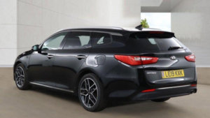 2019 Kia Optima 1.6 Crdi 3 Sportswagon Dct Euro 6 (s/s) 5dr in Black — image 3