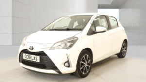 2019 Toyota Yaris 1.5 Vvt-I Icon Tech Euro 6 5dr in White — image 6