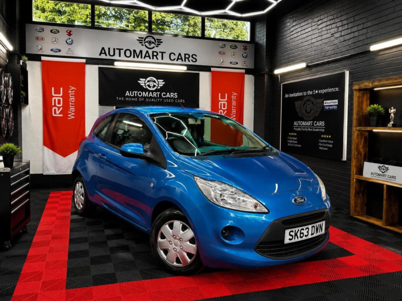 2013 Ford Ka 1.2 Edge Euro 5 (s/s) 3dr in Blue — image 1