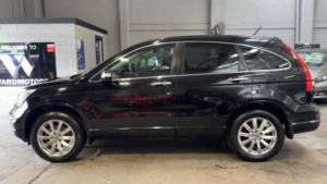 2010 Honda Cr-V 2.2 I-Dtec Ex 4WD Black 5dr Panroof+satnav+leather in Black — image 2