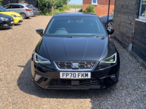 2020 SEAT Ibiza 1.0 Tsi Fr Euro 6 (s/s) 5dr Gpf in Black — image 2