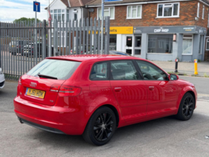 2011 Audi A3 1.6 Tdi Sport Sportback Euro 5 (s/s) 5dr in Red — image 3