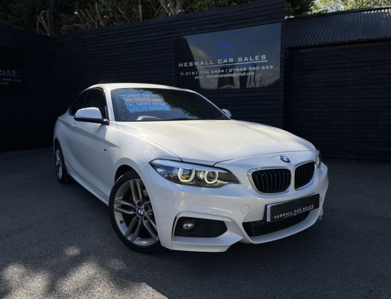 2018 BMW 2 Series 2.0 220d M Sport Coupe in White — image 1