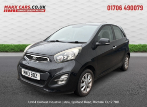 2013 Kia Picanto 1.0 2 in Black — image 2