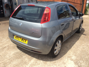 2007 Fiat Grande Punto 1.2 Grande Punto 1.2 Active 5dr in Grey — image 4