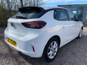 2020 Vauxhall Corsa 1.2 Se Hatchback 5dr Petrol Manual Euro 6 (75 Ps) in White — image 3