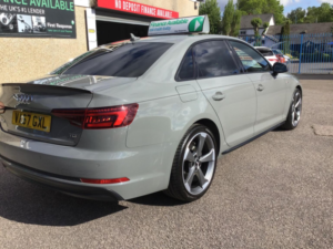 2018 Audi A4 2.0 Tdi Black Edition S Tronic Euro 6 (s/s) 4dr in Grey — image 3