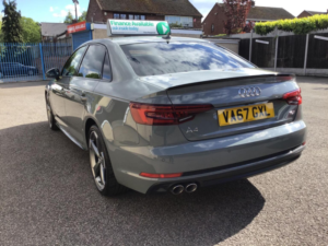 2018 Audi A4 2.0 Tdi Black Edition S Tronic Euro 6 (s/s) 4dr in Grey — image 4