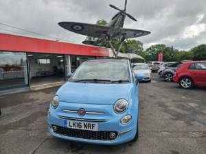 2016 Fiat 500 1.2 500 My17 1.2 69hp Lounge in Blue — image 4