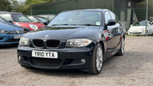 2010 BMW 1 Series 2.0 118d M Sport Euro 5 5dr in Black — image 2