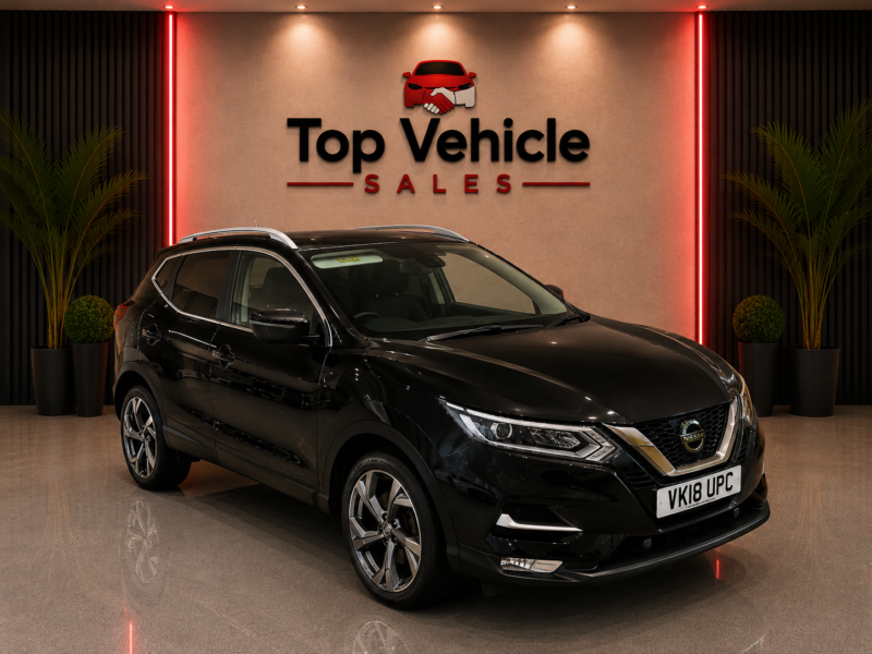 2018 Nissan Qashqai 1.5 Dci Tekna in Black — image 1