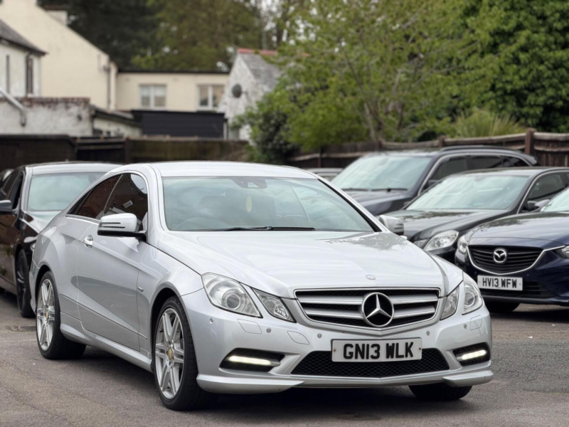 2013 Mercedes-Benz E Class 3.0 E350 Cdi V6 Blueefficiency Sport G-Tronic Euro 5 2dr in Silver — image 1