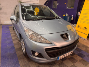 2009 Peugeot 207 1.4 Hdi Verve 3dr in Blue — image 3