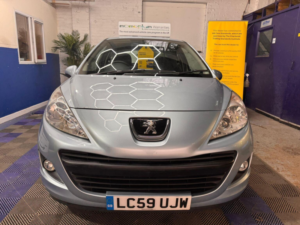 2009 Peugeot 207 1.4 Hdi Verve 3dr in Blue — image 4