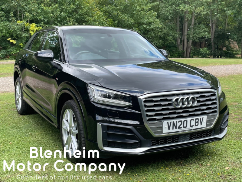 2020 Audi Q2 1.5 Tfsi (150bhp) 35 S Line SUV 5dr With Full Service History & New Mot in Black — image 1