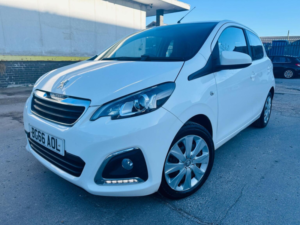 2016 Peugeot 108 1.0 Active Euro 6 5dr in White — image 2