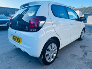 2016 Peugeot 108 1.0 Active Euro 6 5dr in White — image 4