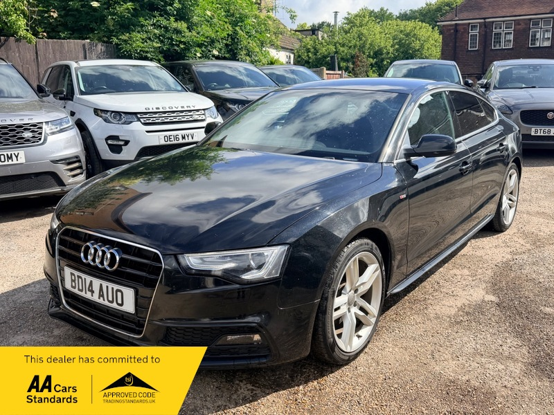2014 Audi A5 Sportback Tfsi S Line in Black — image 1