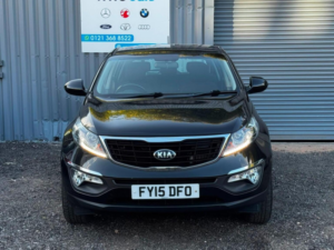 2015 Kia Sportage 1.7 Crdi Ecodynamics 1 2WD Euro 5 (s/s) 5dr in Black — image 5