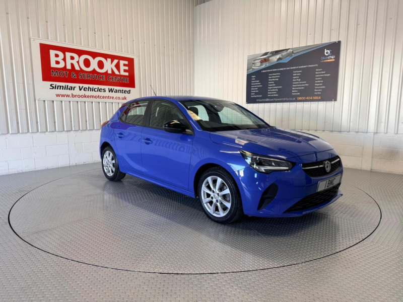 2022 Vauxhall Corsa 1.2 Turbo Design Euro 6 (s/s) 5dr in Blue — image 1