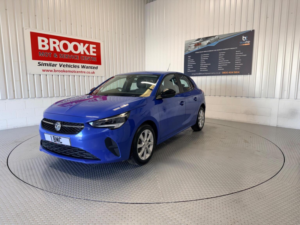 2022 Vauxhall Corsa 1.2 Turbo Design Euro 6 (s/s) 5dr in Blue — image 3