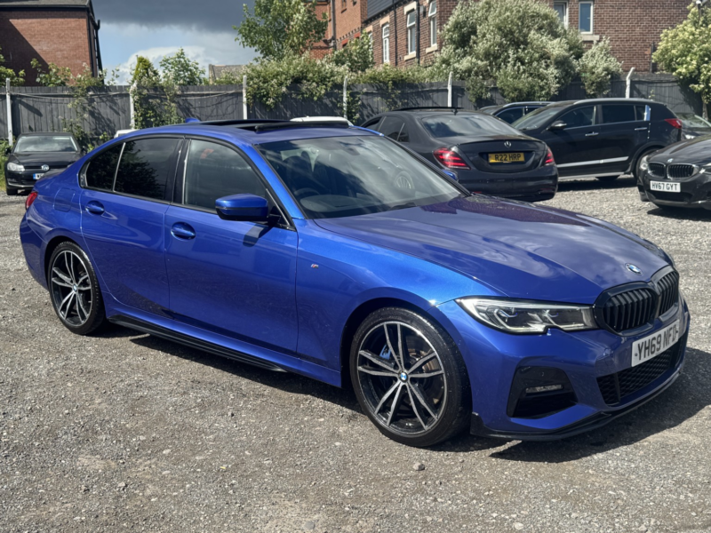 2019 BMW 3 Series 2.0 320d Xdrive M Sport Saloon in Blue — image 1