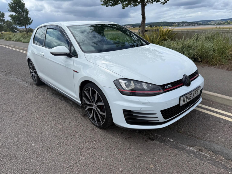 2016 Volkswagen Golf 2.0 Tsi Bluemotion Tech Gti Launch Euro 6 (s/s) 3dr in White — image 1