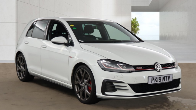 2019 Volkswagen Golf 2.0 Tsi Gti Performance With Sat Nav Heated Seats,19s,fsh in White — image 1