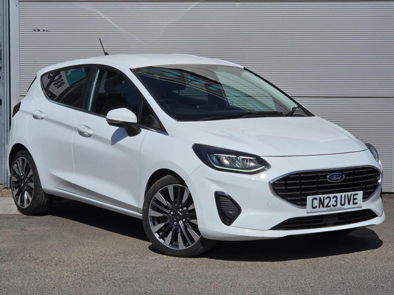 2023 Ford Fiesta 1.0t Ecoboost Mhev Titanium X Dct Euro 6 (s/s) 5dr in White — image 1