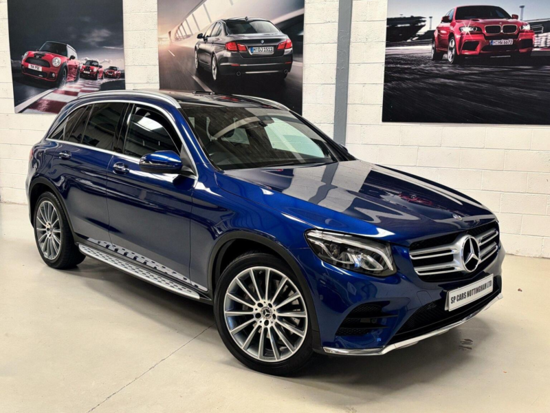 2018 Mercedes-Benz Glc 3.0 Glc350d V6 Amg Line (premium Plus) G-Tronic 4matic Euro 6 (s/s) 5dr in Blue — image 1