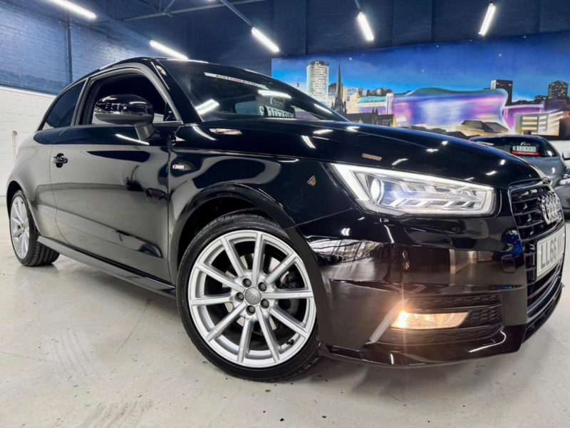 2016 Audi A1 1.4 Tfsi S Line S Tronic Euro 6 (s/s) 3dr in Black — image 1