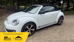 2015 Volkswagen Beetle 2.0 Tdi Bluemotion Tech Sport Cabriolet DSG Euro 6 (s/s) 2dr in White — image 5