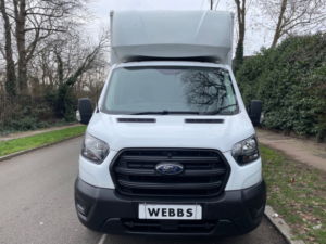 2022 Ford Transit 2.0 Transit Leader 350 L4 Luton 2.0l Ecoblue 130ps Rwd 6 Speed Manual in White — image 2