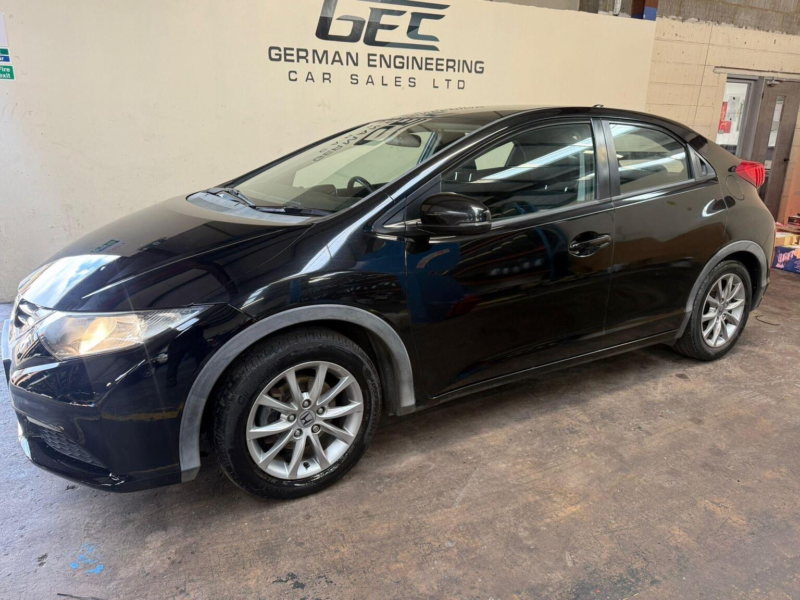 2012 Honda Civic 1.8 I-Vtec Se Euro 5 (s/s) 5dr in Black — image 1