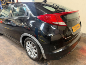 2012 Honda Civic 1.8 I-Vtec Se Euro 5 (s/s) 5dr in Black — image 3