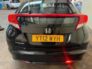 2012 Honda Civic 1.8 I-Vtec Se Euro 5 (s/s) 5dr in Black — image 5