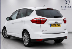 2014 Ford C-Max 1.0t Ecoboost Titanium Euro 5 (s/s) 5dr in White — image 4