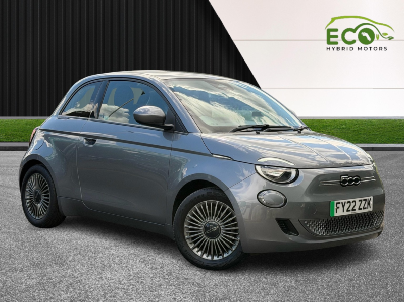 2022 Fiat 500e 42kwh 118hp Electric Icon in Grey — image 1