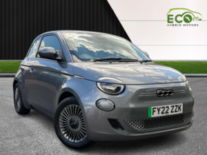 2022 Fiat 500e 42kwh 118hp Electric Icon in Grey — image 3